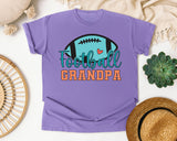 Football Grandpa graphic tee in Violet