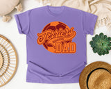 Terriers Soccer Dad graphic tee in Violet
