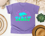 Let's Learn Today graphic tee in Violet