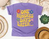 One Hundred Days Later graphic tee in Violet