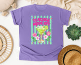 Teacher Mode Off Margarita graphic tee in Violet