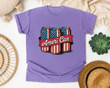 Ameri Can graphic tee in Violet