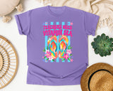 Teachers Need Vitamin Sea graphic tee in Violet