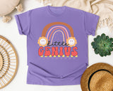 Little Genius graphic tee in Violet