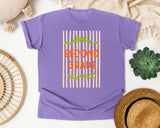 Second Grade Squad graphic tee in Violet