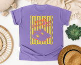 World's Coolest Dad graphic tee in Violet
