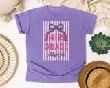 Third Grade Vibes graphic tee in Violet