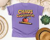 Chaos Coordinator graphic tee in Violet