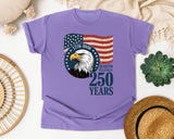 1776 2026 Quarter Millennial graphic tee in Violet