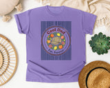 Cool Dad Est Forever Grey graphic tee in Violet