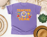 Teacher Of The Year graphic tee in Violet