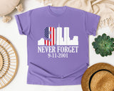 Never Forget White 4 graphic tee in Violet