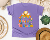 Its A Beeutiful Day To Learn 100th Day graphic tee in Violet