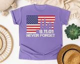 Never Forget Red graphic tee in Violet