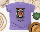 Master Of The Meat Dad Grey 5 graphic tee in Violet