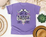 Ain't No Daddy Like The One I Got Grey graphic tee in Violet