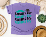 Father's Day graphic tee in Violet