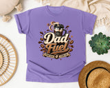 Dad Fuel Strong Coffee Strong Dad graphic tee in Violet
