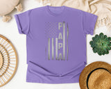 Papa Pink graphic tee in Violet