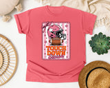 Touchdown Season Pink Helmet graphic tee in Watermelon