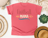 Football Mama Arrow Red graphic tee in Watermelon