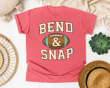 Bend And Snap Football graphic tee in Watermelon