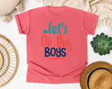 Lets Do This Boys graphic tee in Watermelon