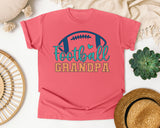 Football Grandpa graphic tee in Watermelon