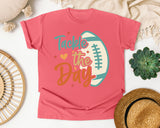 Tackle The Day graphic tee in Watermelon