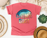Football Gigi graphic tee in Watermelon