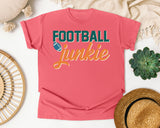 Football Junkie graphic tee in Watermelon