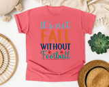 Its Not Fall Without Football graphic tee in Watermelon