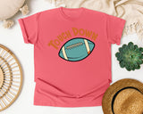 Touch Down Football Arch graphic tee in Watermelon