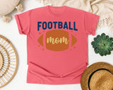 Football Mom Ball graphic tee in Watermelon