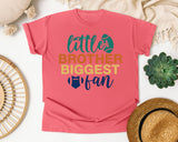 Little Brother Biggest Fan graphic tee in Watermelon