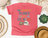 My Favorite Player Calls Me Grandma Retro graphic tee in Watermelon