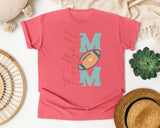 Football Mom Vertical graphic tee in Watermelon