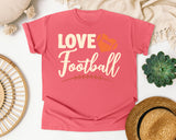 Love Football Script graphic tee in Watermelon