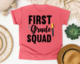 First Grade Squad Pen graphic tee in Watermelon