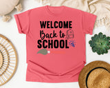 Welcome Back To School Paintbrush graphic tee in Watermelon