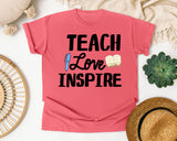Teach Love Inspire Book graphic tee in Watermelon