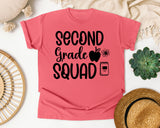 Second Grade Squad Atom graphic tee in Watermelon