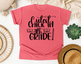 Cutest Chick In 4th Grade graphic tee in Watermelon