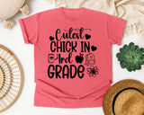 Cutest Chick In 3rd Grade graphic tee in Watermelon