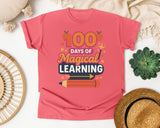 100 Days Of Magical Learning graphic tee in Watermelon