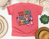 Third Grade Crew graphic tee in Watermelon