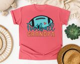 Football Grandpa graphic tee in Watermelon