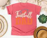 Football Dad White graphic tee in Watermelon
