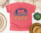 Football Papa graphic tee in Watermelon
