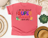 Not All Superheroes Wear Capes graphic tee in Watermelon